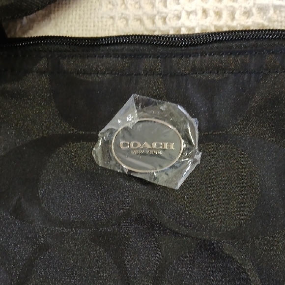 Coach Black Travel Tote and Pouch Set - Picture 5 of 12